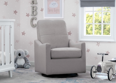 Delta Children Kenwood Slim Nursery Glider Swivel Rocker Chair