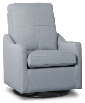 Delta Children Kenwood Slim Nursery Glider Swivel Rocker Chair | Ashley