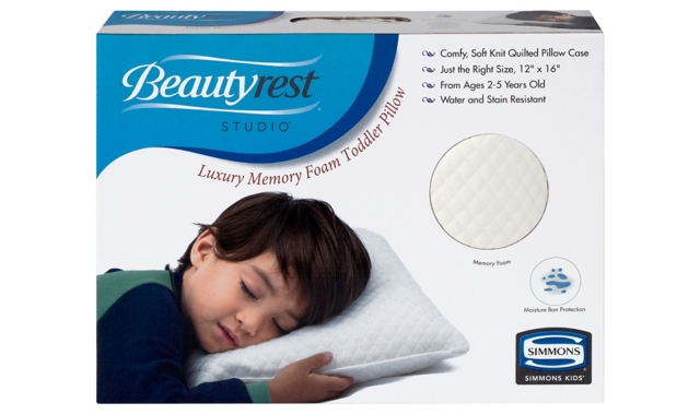 Delta Children Beautyrest Kids Luxury Memory Foam Toddler Pillow