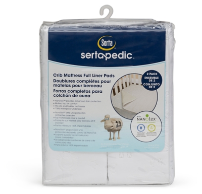 serta sertapedic crib and toddler mattress