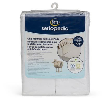 Sertapedic crib and toddler 2024 mattress