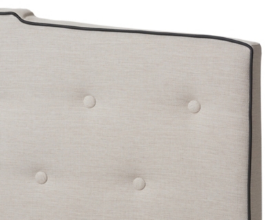 Vivienne Upholstered Bed, , large