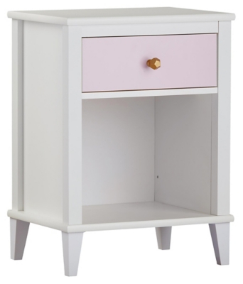 Monarch Hill Poppy Monarch Hill Poppy Nightstand, Pink, large