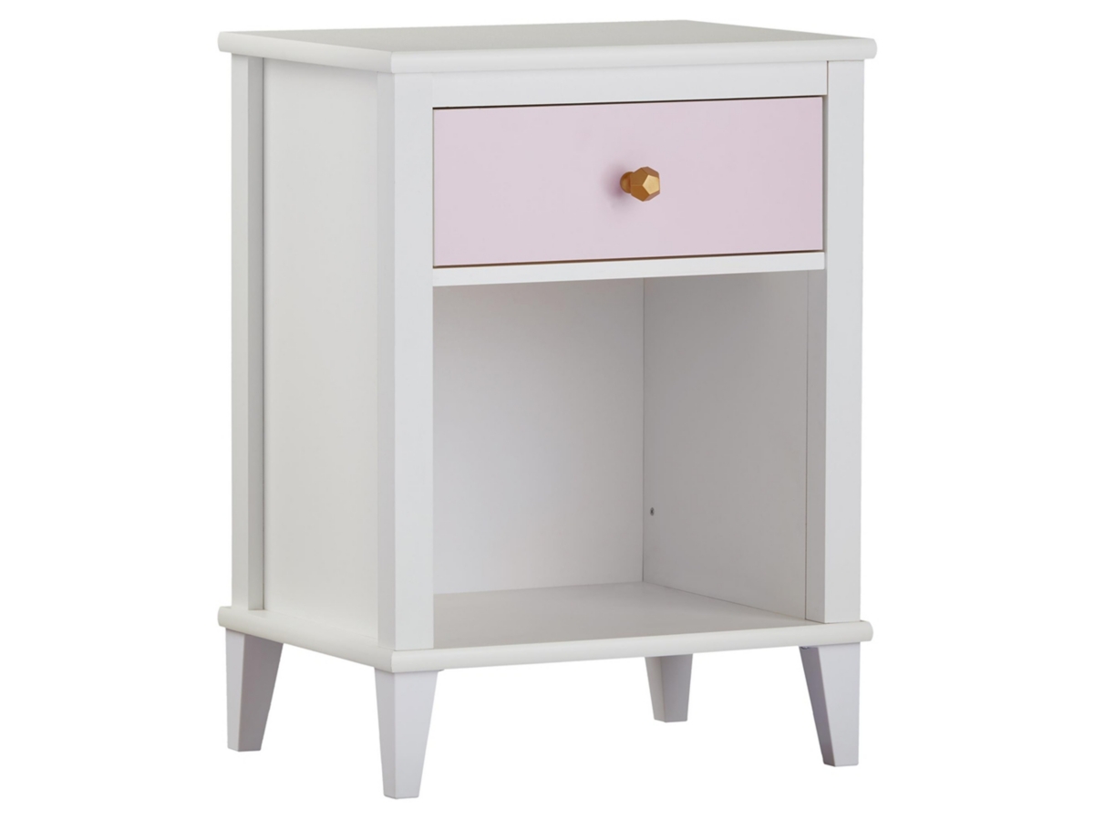 Monarch Hill Poppy Monarch Hill Poppy Nightstand, Pink, large