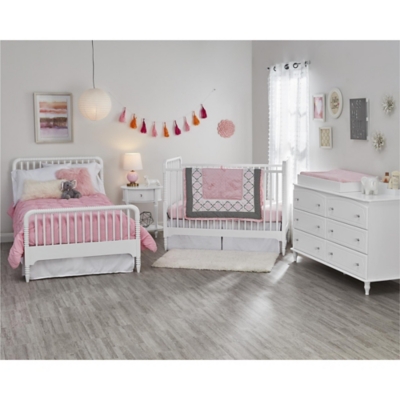 Wooden Rowan Valley Linden White Bed