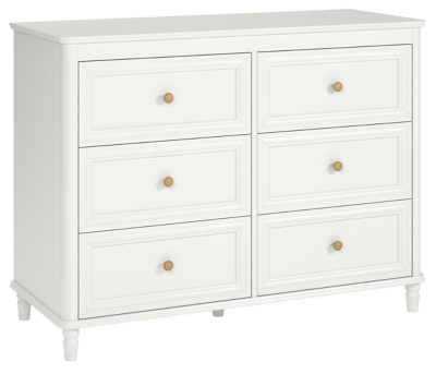 6 Drawer Piper Cream Dresser Ashley Furniture Homestore