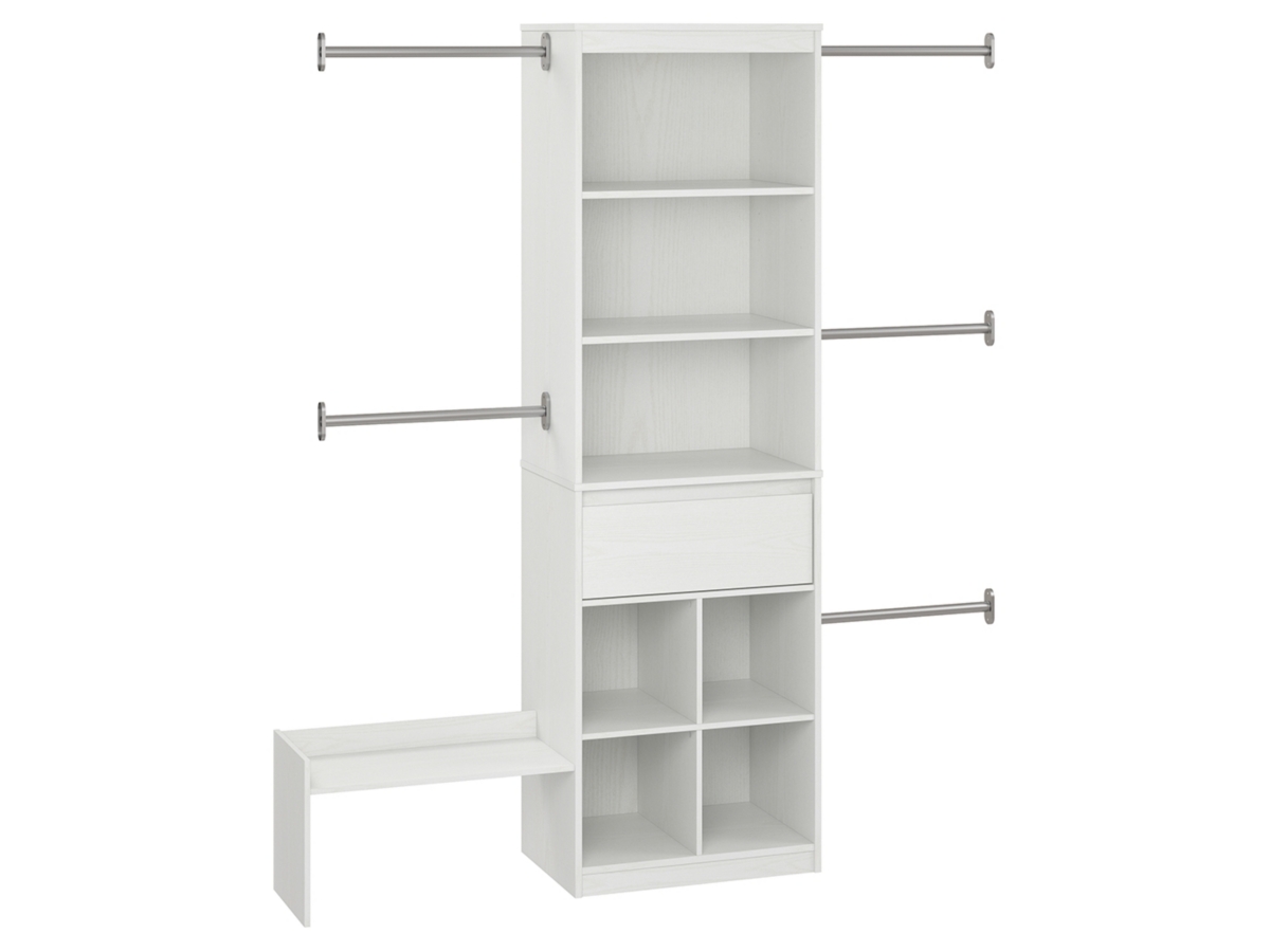 Little Seeds Adjustable Kids Closet Organizer System 95