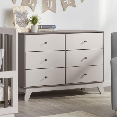 6 Drawer Rowan Valley Flint Dresser
