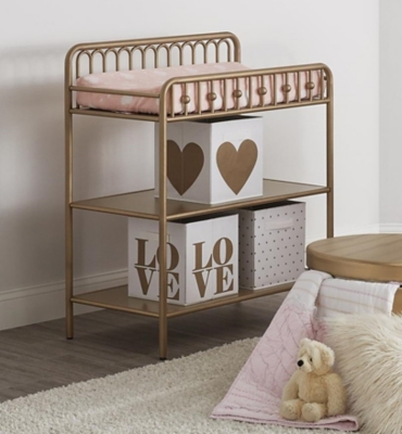 Little Seeds Monarch Hill Ivy Metal Changing Table Ashley