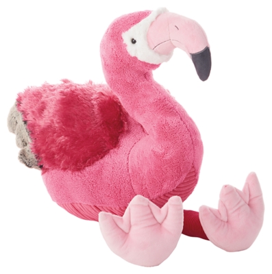 life size stuffed flamingo