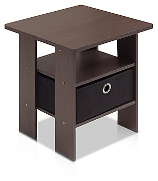 Single Drawer Andrey End Table with Bin Drawer, , large
