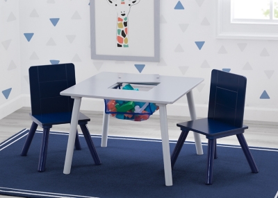 B600000672 Delta Children Kids Table And Chair Bundle With St sku B600000672