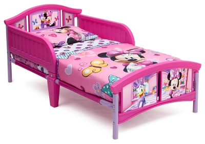Delta Children Disney Minnie Mouse Plastic Toddler Bed Ashley