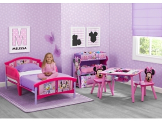 Delta Children Disney Minnie Mouse Plastic Toddler Bed