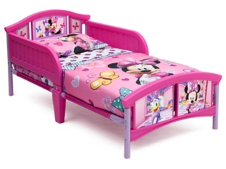 Delta Children Disney Minnie Mouse Plastic Toddler Bed