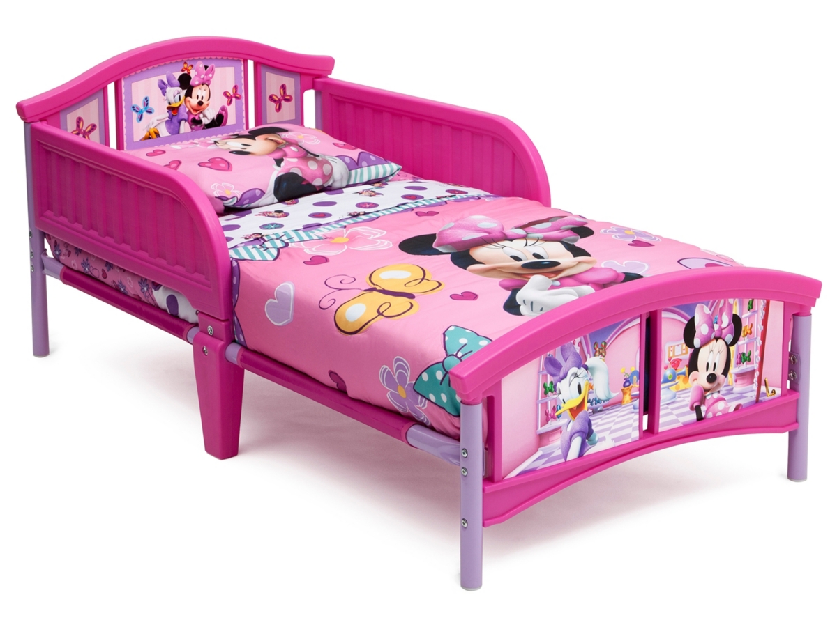 Delta Children Disney Minnie Mouse Plastic Toddler Bed Ashley