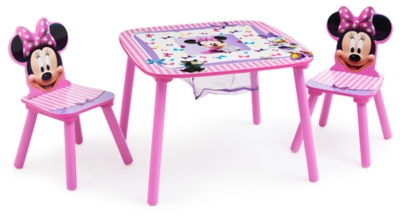 delta minnie mouse table and chair set