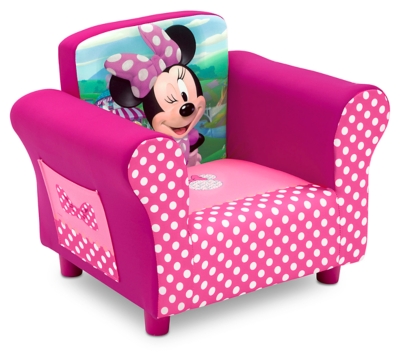 Delta Children Disney Minnie Mouse Upholstered Chair Ashley