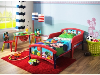 Delta Children Disney Mickey Mouse Plastic Toddler Bed