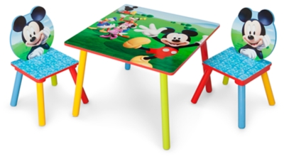 delta children disney mickey mouse table and chair set