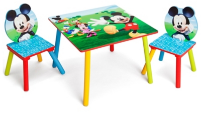 Delta Children Disney Mickey Mouse Table And Chair Set, Multi