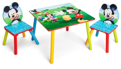 Disney mouse kids wood desk online and chair set by delta children