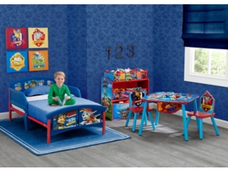 Delta Children Nick Jr. Paw Patrol Plastic Toddler Bed