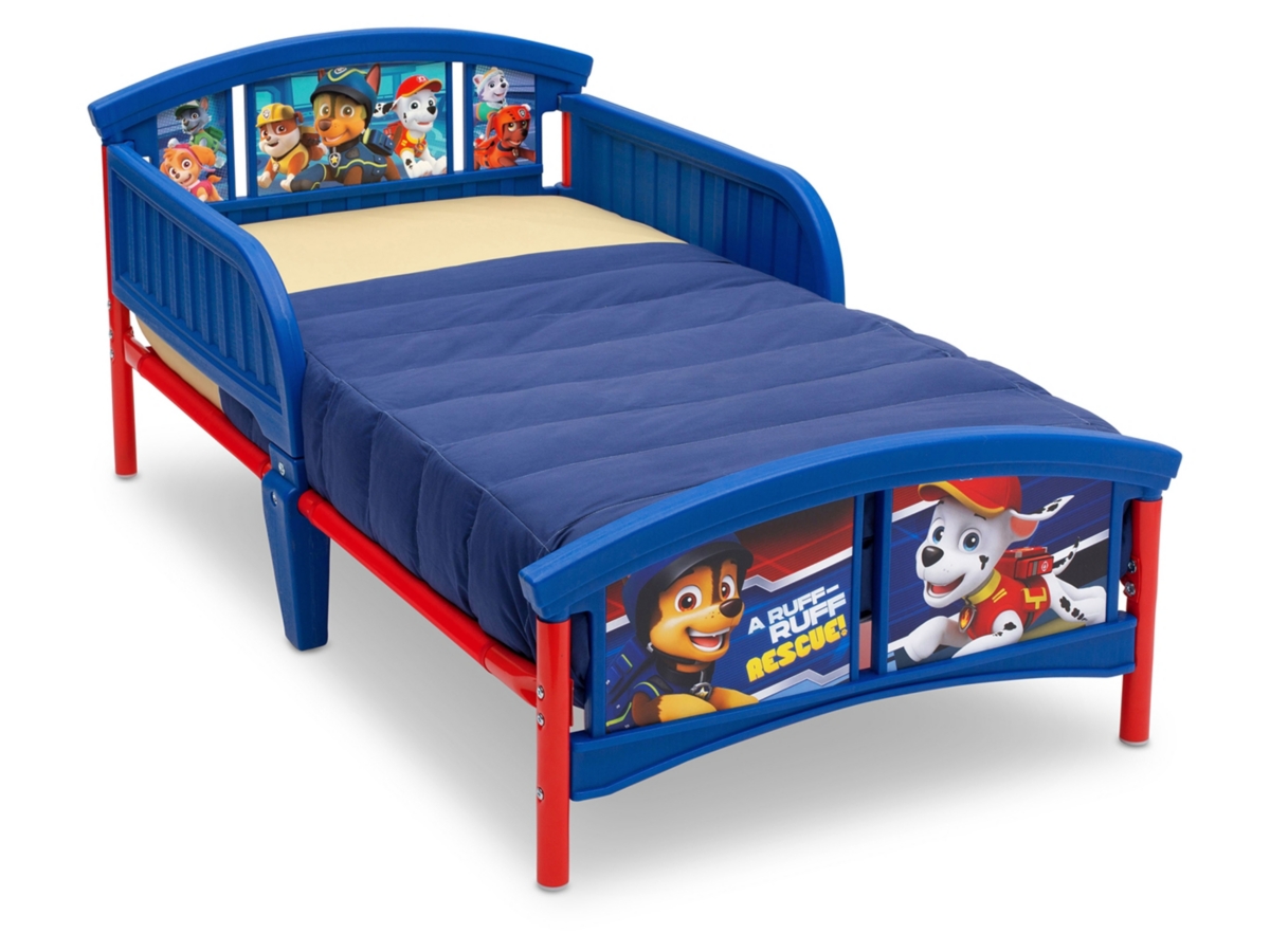 Delta Children Nick Jr. Paw Patrol Plastic Toddler Bed, , large