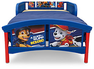 Nick Jr Paw Patrol Plastic Toddler Bed, Paw Patrol Bunk Beds