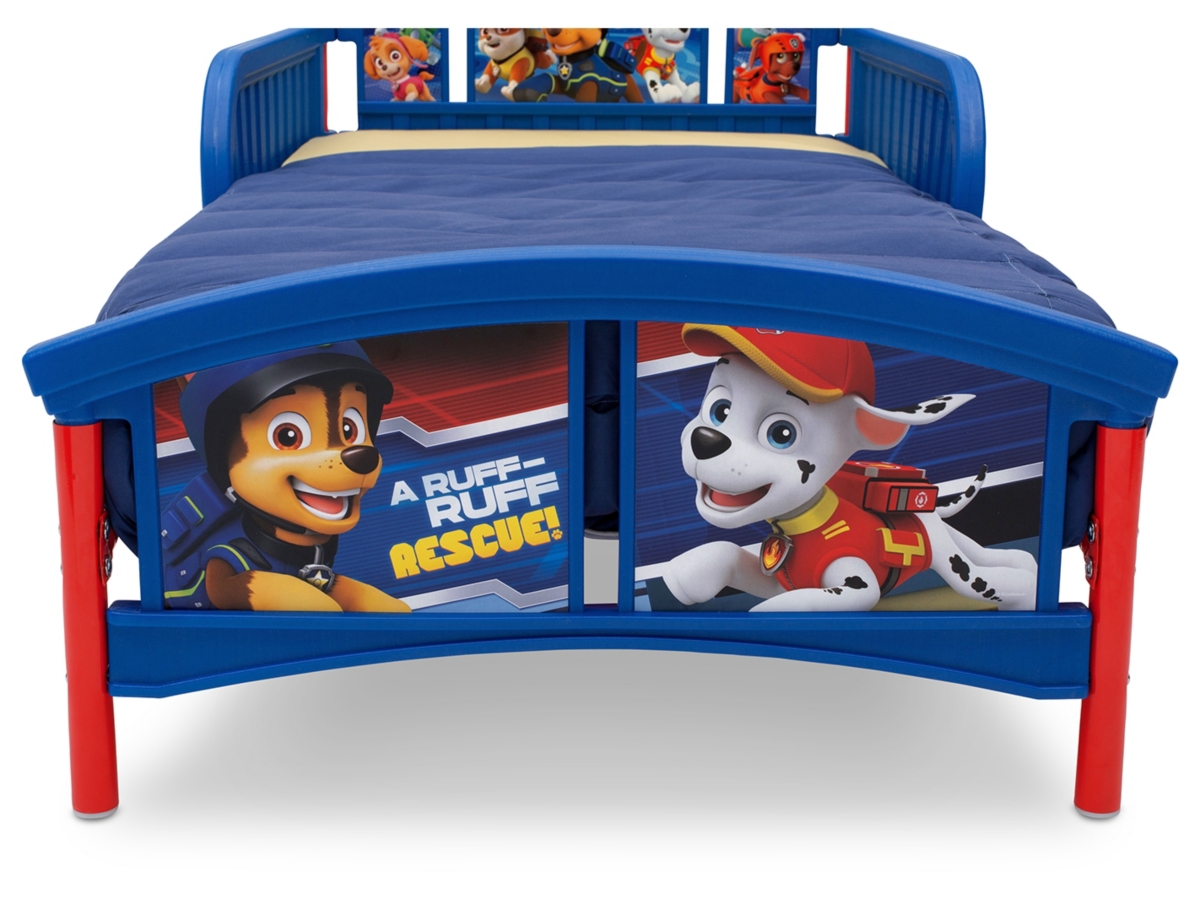 Delta Children Nick Jr. Paw Patrol Plastic Toddler Bed, , large