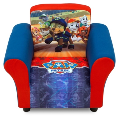 B600000697 Delta Children Nick Jr. Paw Patrol Chair, Blue/Red sku B600000697