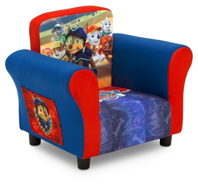 Delta Children Nick Jr. Paw Patrol Upholstered Chair, , large