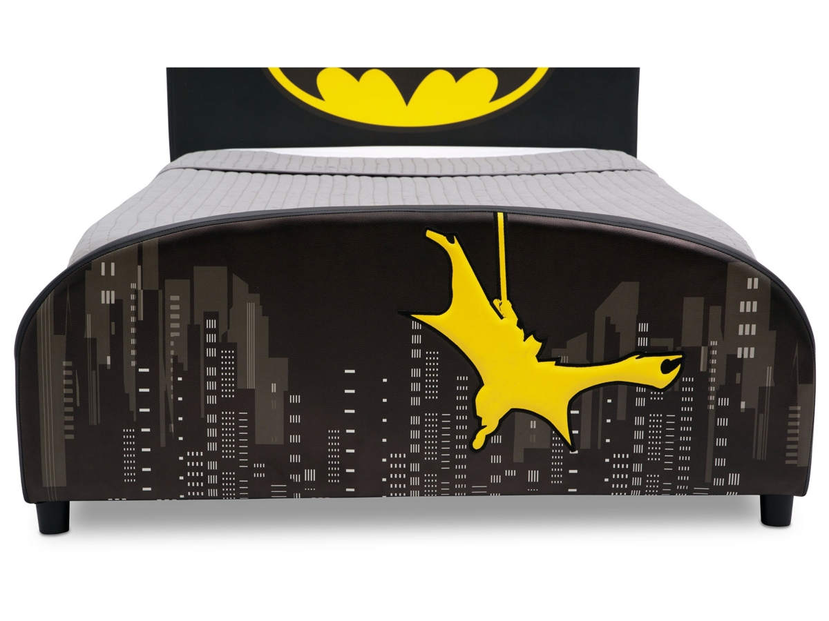 Delta Children Dc Comics Batman Upholstered Twin Bed, , large