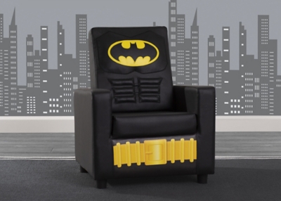 B600000706 Delta Children Dc Comics Batman Chair, Black sku B600000706