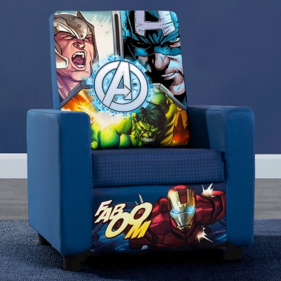 Delta Children Marvel Avengers High Back Upholstered Chair, , large