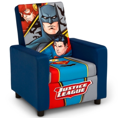 Delta Children Dc Comics Justice League High Back Upholstered Chair, , large