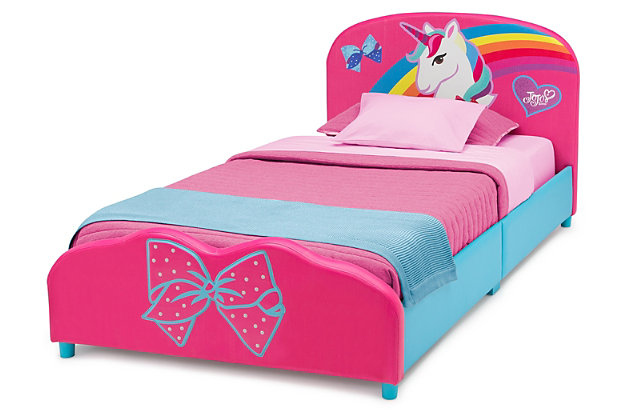 Delta Children Jojo Siwa Upholstered, Character Twin Bed