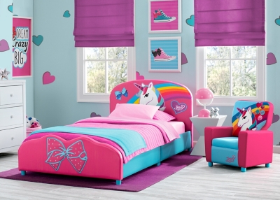 Unicorn Upholstered Twin Bed