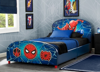 twin size spiderman bed