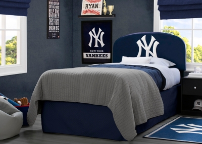 Delta Children Mlb New York Yankees Kids Twin Headboard Ashley