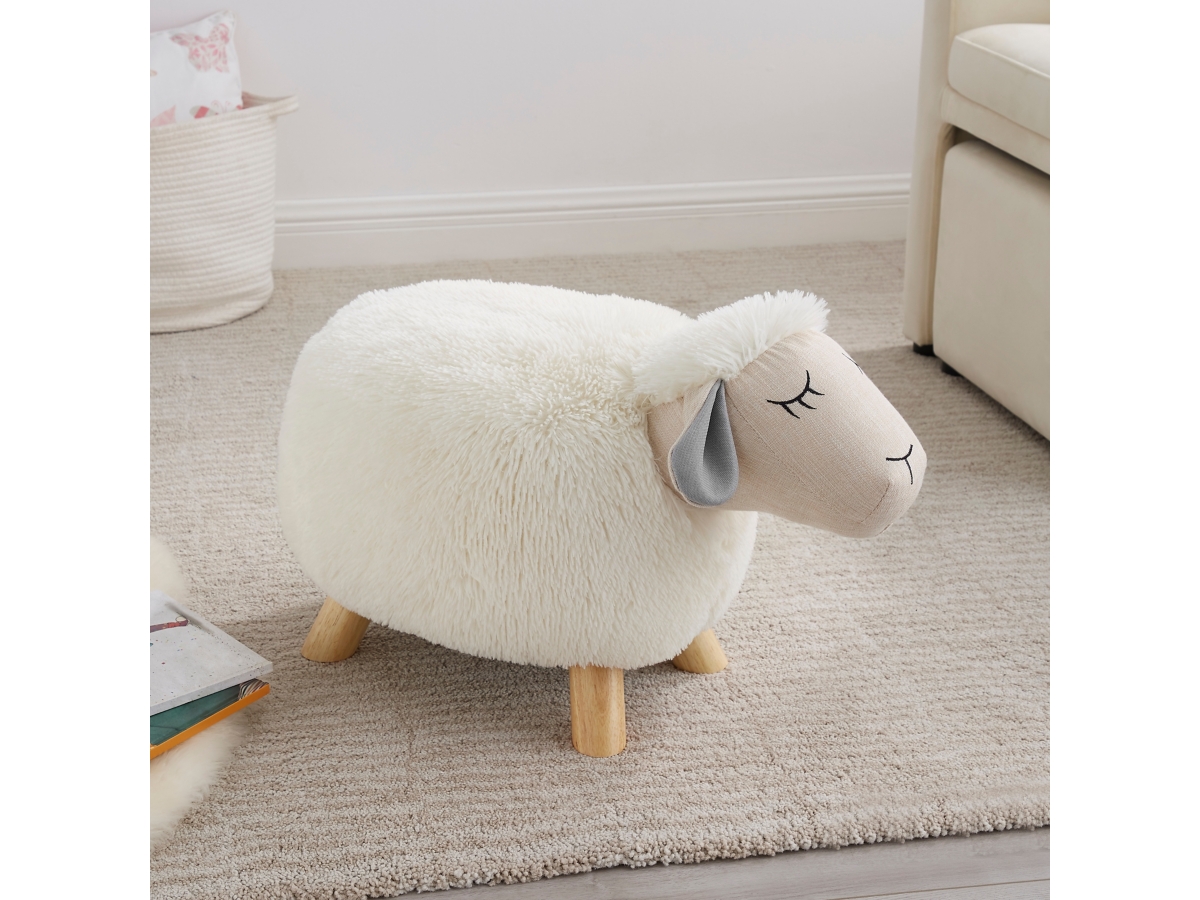 Powell Kids Sadie Sheep Stool Ashley