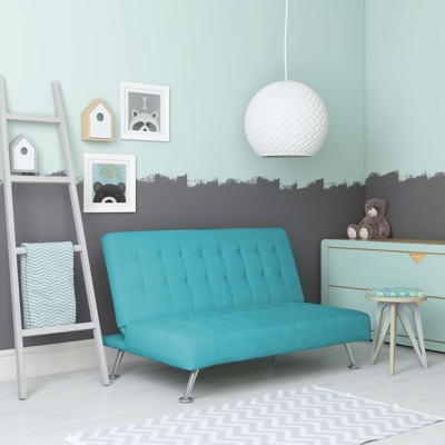 Kids Sofa Futon, Teal