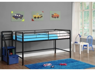Donco Circles Twin Low Loft Bed Set | Ashley