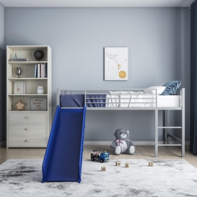 bewley junior twin loft bed with storage