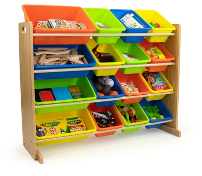 tot tutors 16 bin toy organizer