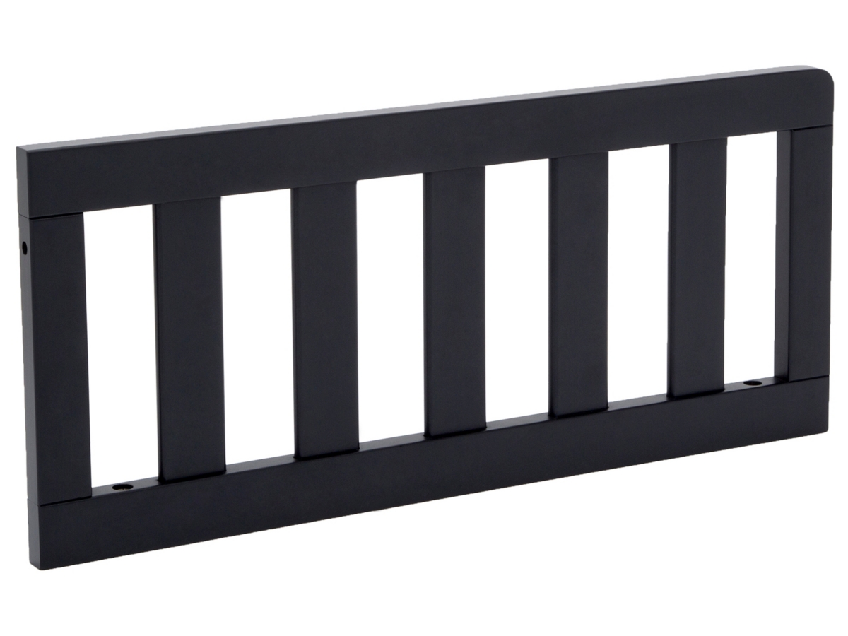 Delta Children Toddler Guardrail, Black, large