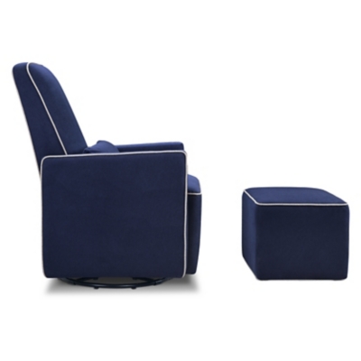 Davinci olive swivel glider & outlet ottoman