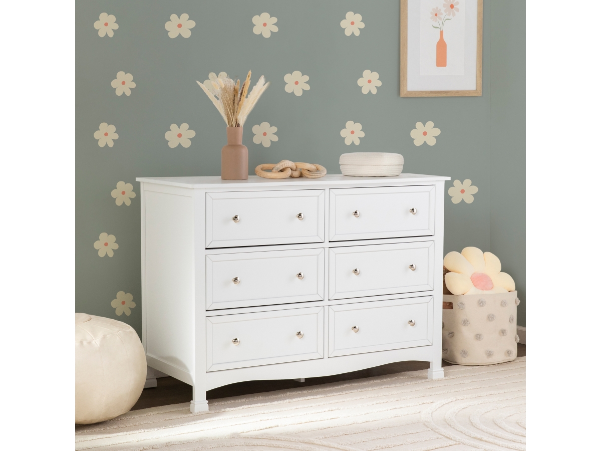 Davinci Kalani 6 Drawer Double Wide Dresser | Ashley