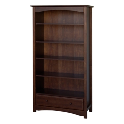 Davinci MDB Bookcase, Dark Brown, large