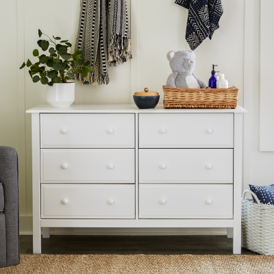 Davinci Jayden 6 Drawer Double Wide Dresser | Ashley